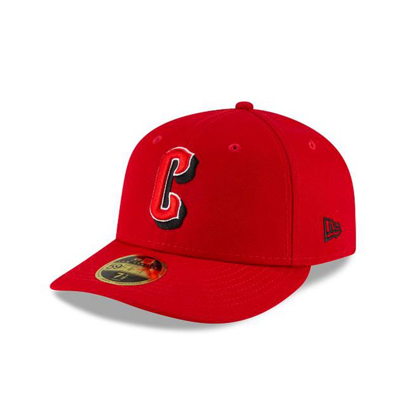 MLB Cincinnati Reds Ligature Low Profile 59Fifty Fitted (RBX2868) - Red New Era Caps